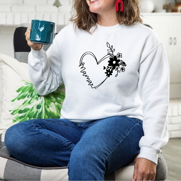 Women Stylish Mothers Day Sweaters. Available in multiple colors NWT Custom made - Picture 4 of 8